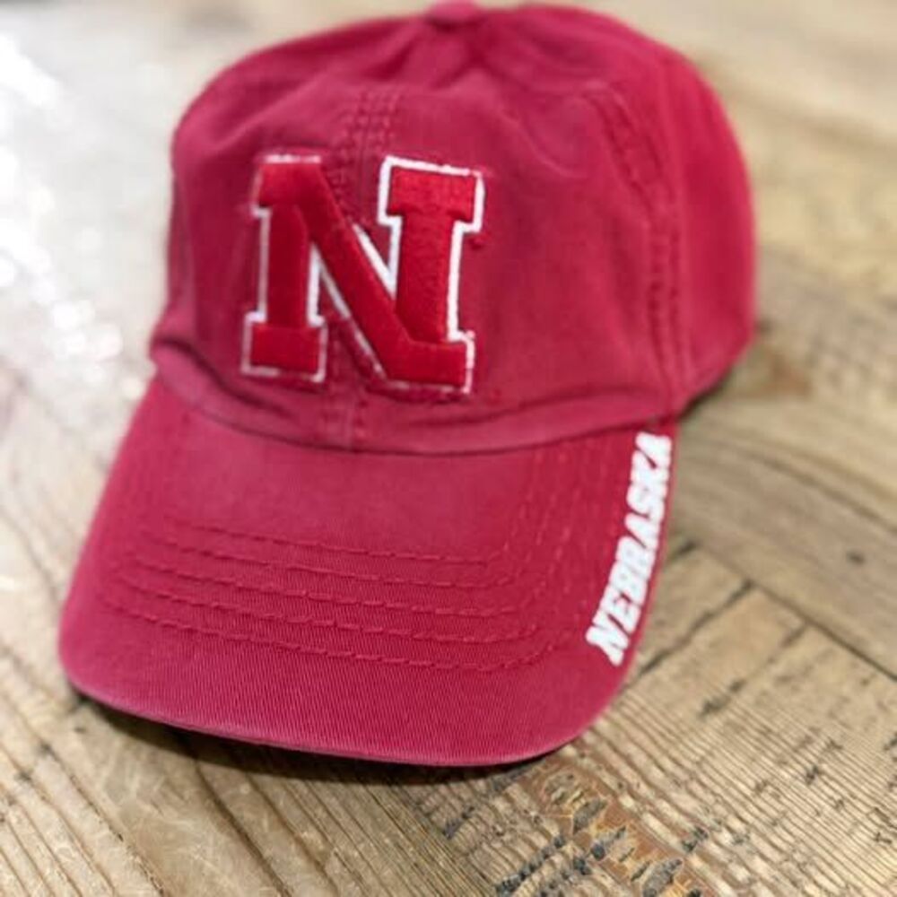 '47 Brand Nebraska Cornhuskers Huskers Adjustable Distressed Hat
